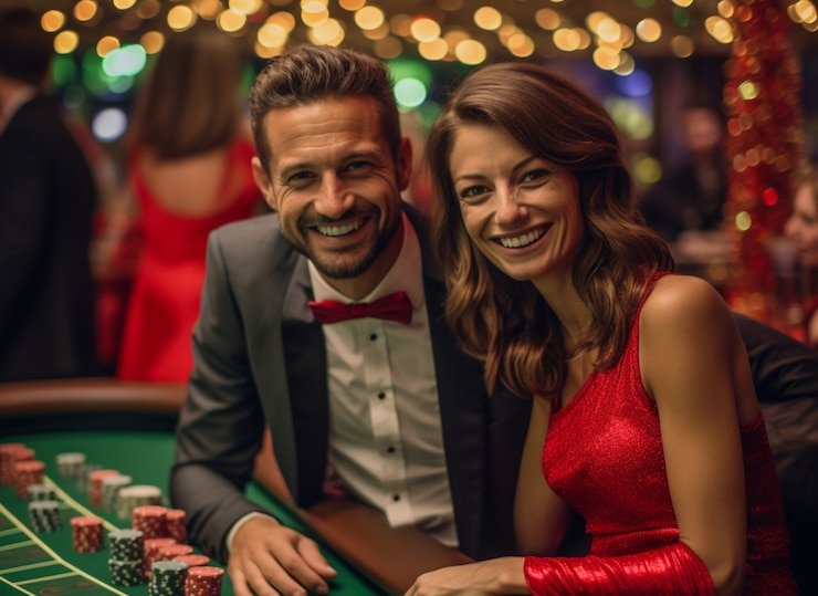 Dealer live miko toto memutar roda Lightning Roulette sambil menampilkan lightning numbers dan pengganda di layar